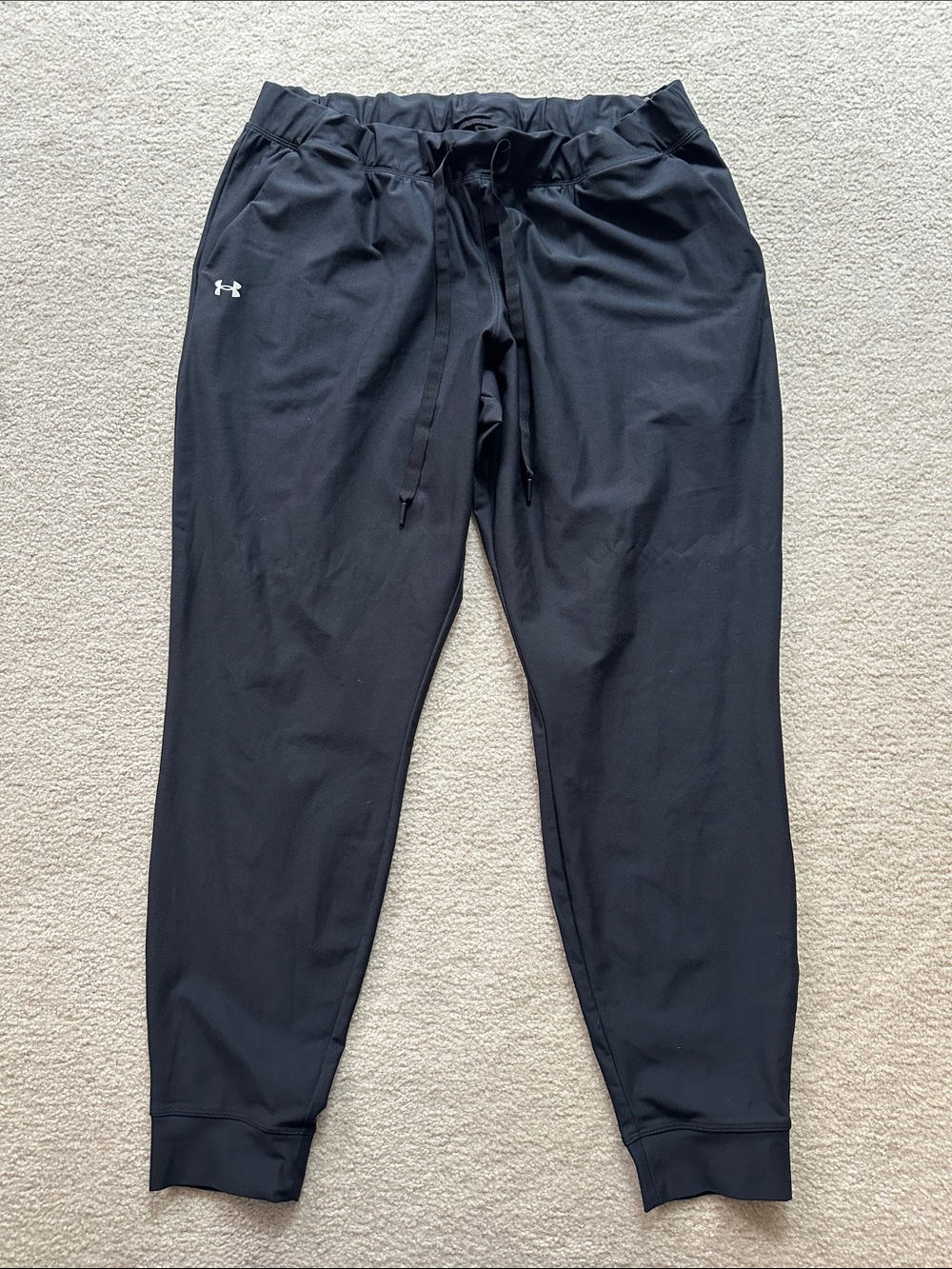Under Armour Black Men’s Athletic Joggers with Drawstring